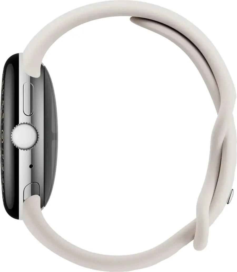 Смарт-годинник Google Pixel Watch 4 41mm Wi-Fi Polished Silver Aluminum case / Porcelain Active Band Бренд: Google; Android: є; Типи фізичної