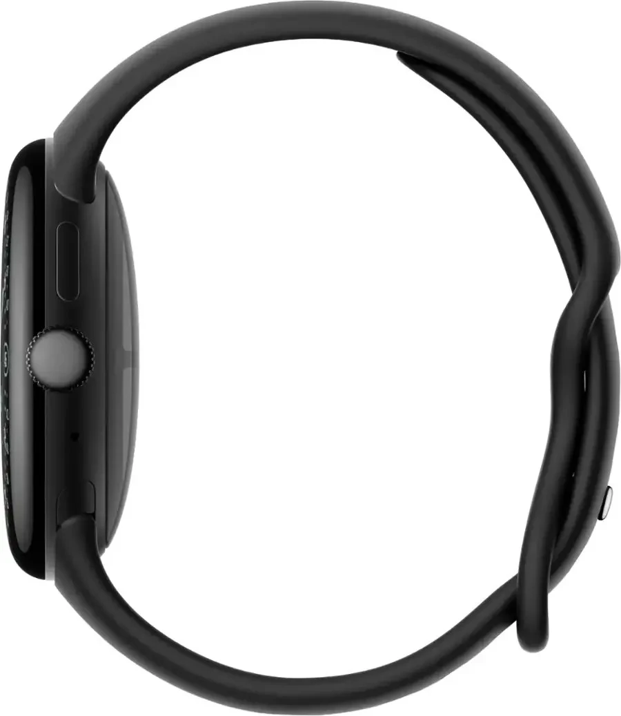 Смарт-годинник Google Pixel Watch 4 45mm Wi-Fi Matte Black Aluminum case / Obsidian Active Band