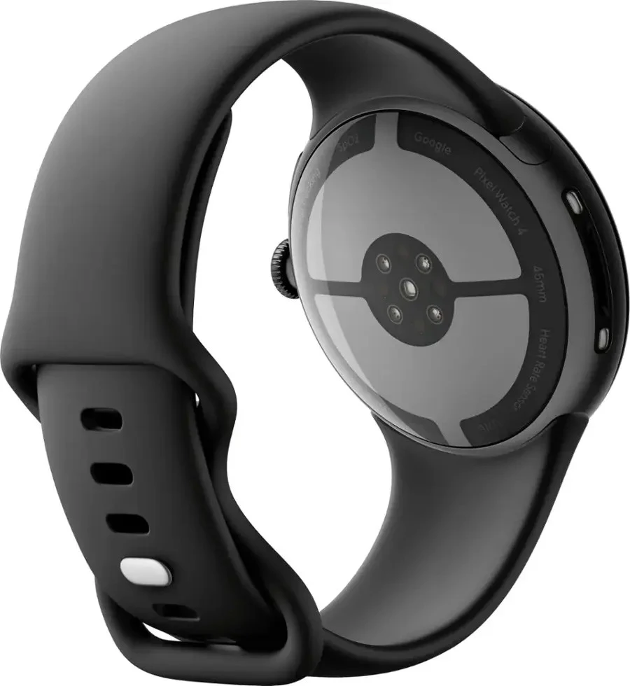 Смарт-годинник Google Pixel Watch 4 45mm Wi-Fi Matte Black Aluminum case / Obsidian Active Band