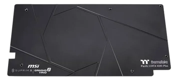 Pacific V-RTX 4080 Plus (MSI GAMING TRIO SUPRIM) GPU Water Block (CL-W387-PL00SW-A) Тип: водяная система охлаждения