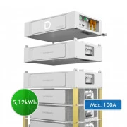Акумуляторна батарея модульна з підігрівом Dyness Stack100 S51100 5.12KWH 51.2V 100AH (UA)