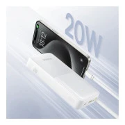 Baseus Bipow 2 20000mAh 20W with USB-C cable white (P10077101213-01) (UA)