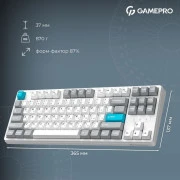 GamePro Asgard Ragnar Wireless/Bluetooth/USB UA White (MK285WH) (UA)