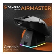 GamePro Genesis Airmaster Wireless/Bluetooth/USB Black (GM167B) (UA)