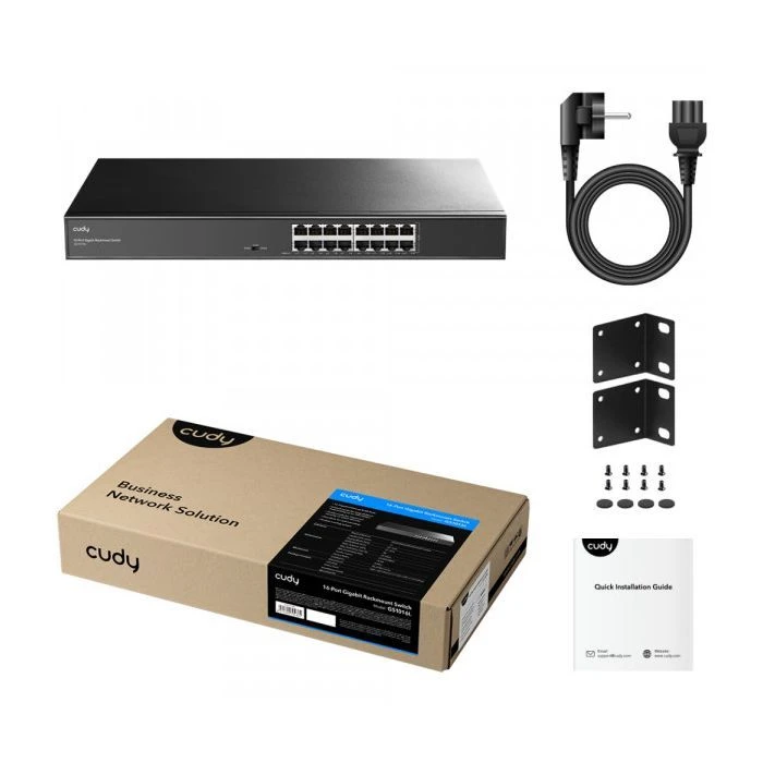 Комутатор мережевий Cudy GS1016L (UA)