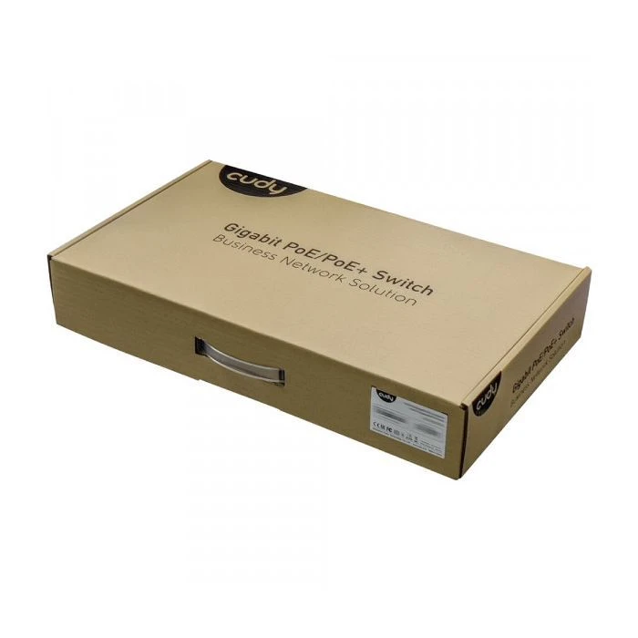 Комутатор мережевий Cudy GS1020PS2 (UA) Тип: неуправляємий; Кількість