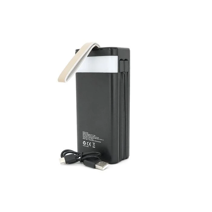 Linkage 30000mAh, Solar, 22.5W, cables Туре-С+Lighting, Black (LKP-46) (UA)