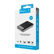 Sandberg 10000mAh Travel PD/20W, QC/3.0/22.5W, USB-A, USB-C, LCD Display (421-16) (UA)