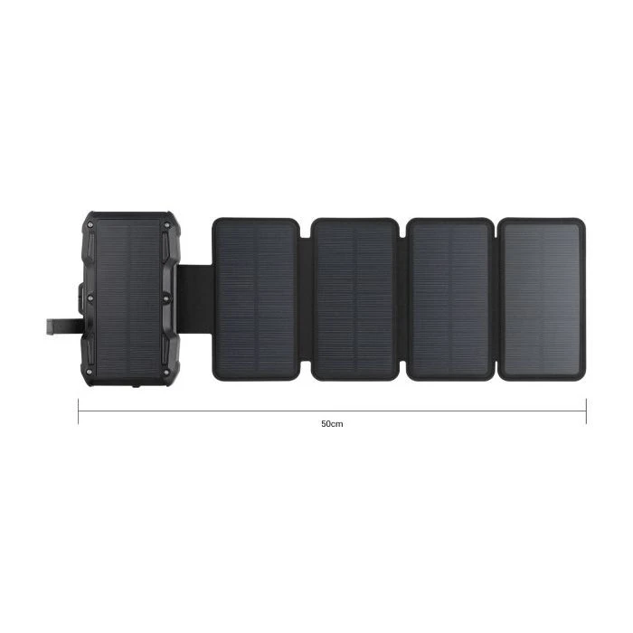 Sandberg 27000mAh Solar 5-Panel 8W, PD/20W, IP54, Flashlight, wireless charging 15W (421-06) (UA)