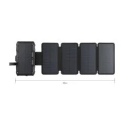 Sandberg 27000mAh Solar 5-Panel 8W, PD/20W, IP54, Flashlight, wireless charging 15W (421-06) (UA)