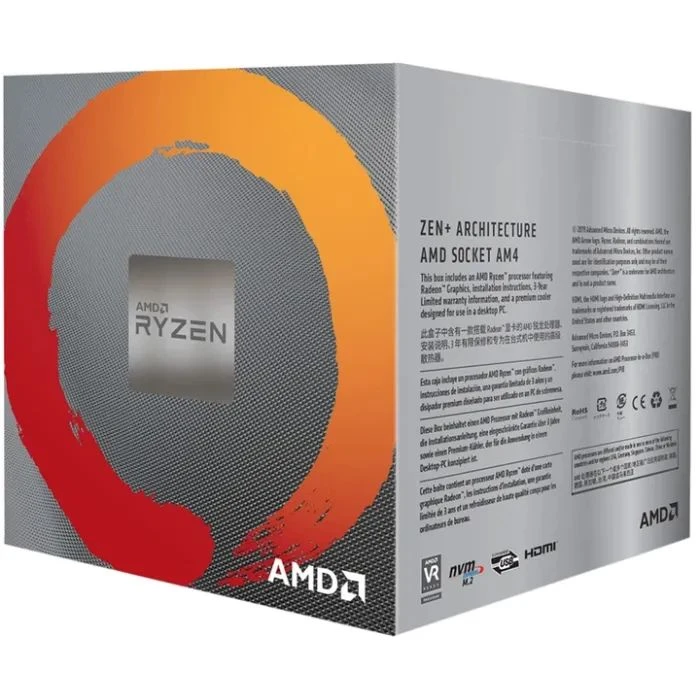 AMD Ryzen 5 3400G (YD3400C5FHSBX) (UA)
