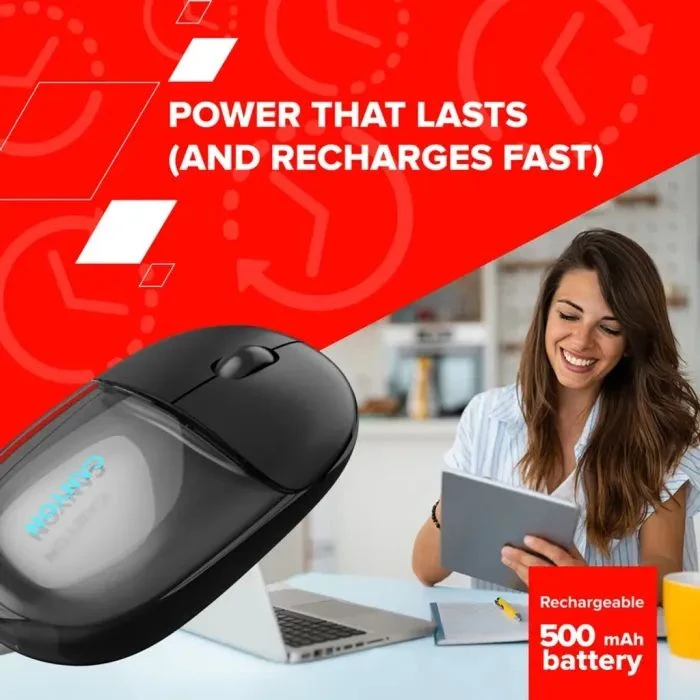 Canyon OnClick 24 Wireless Black (CNS-CMSW24B) (UA) Тип: Классические; Подключение: