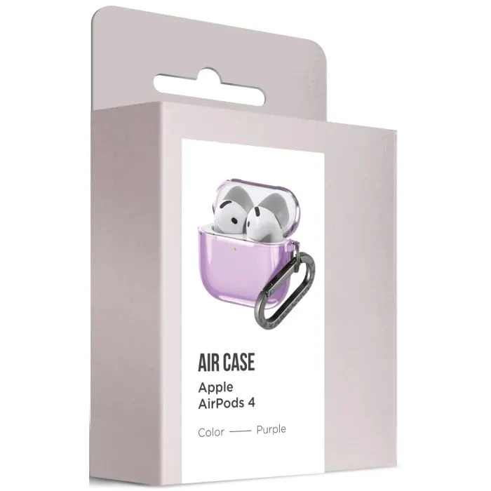 Чохол для навушників Armorstandart Air для Apple Airpods 4 Purple (ARM82617) (ARM82617) (UA) Колір: фіолетовий, пурпурний;