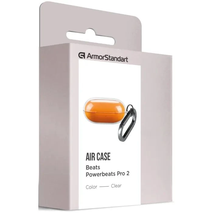 Чохол для навушників Armorstandart Air для Beats Powerbeats Pro 2 Clear (ARM83980) (ARM83980) (UA) Колір: прозорий;
