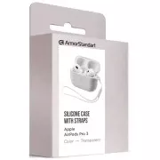 Чохол для навушників Armorstandart Silicone Case для Apple Airpods Pro 3 Transparent (ARM88300) (UA)