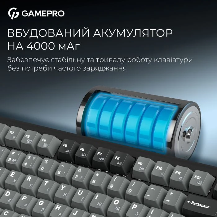 GamePro Asgard Yord Wireless/Bluetooth/USB UA Black (MK266BK) (UA)