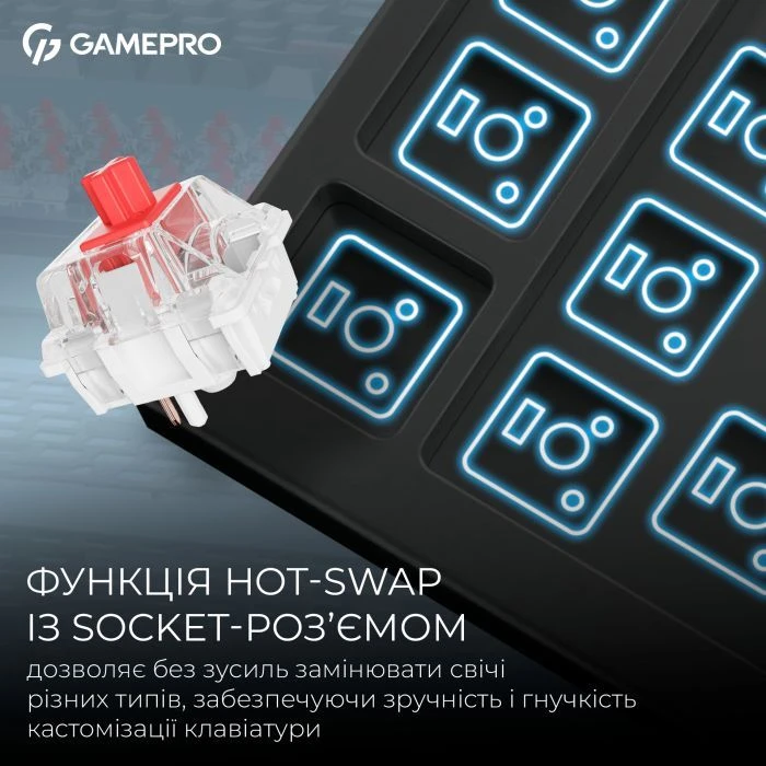 GamePro Asgard Yord Wireless/Bluetooth/USB UA Black (MK266BK) (UA)