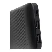 GEAR 10000mAh, 10W, USB-TypeC, 2*USB-A, Micro-USB, black (SL10) (UA)