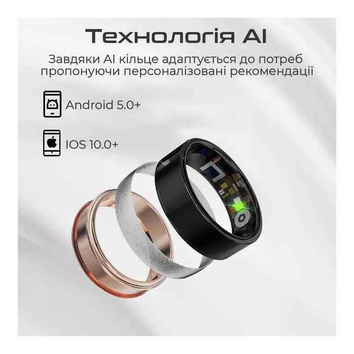 HiFuture Future Ring2 10 Titanium Silver (futurering2-10.titaniumsilver) (UA)