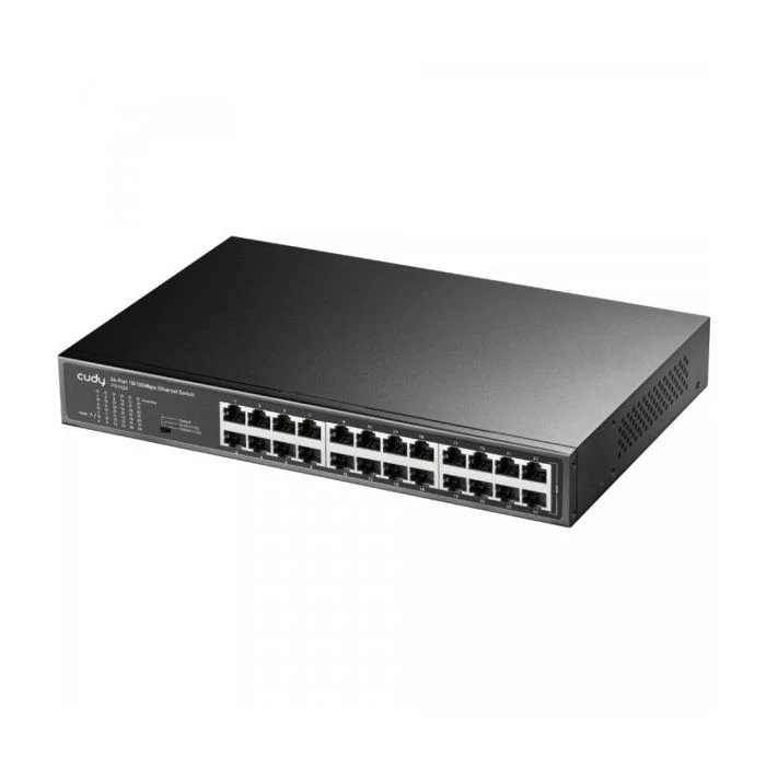 Коммутатор сетевой Cudy FS1024 (UA) Тип: неуправляемый; Количество