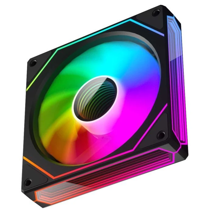 Кулер для корпуса Zezzio PRISM 6 Pro ARGB Black (UA)