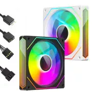 Кулер для корпусу Zezzio PRISM 6 Pro ARGB Black (UA)
