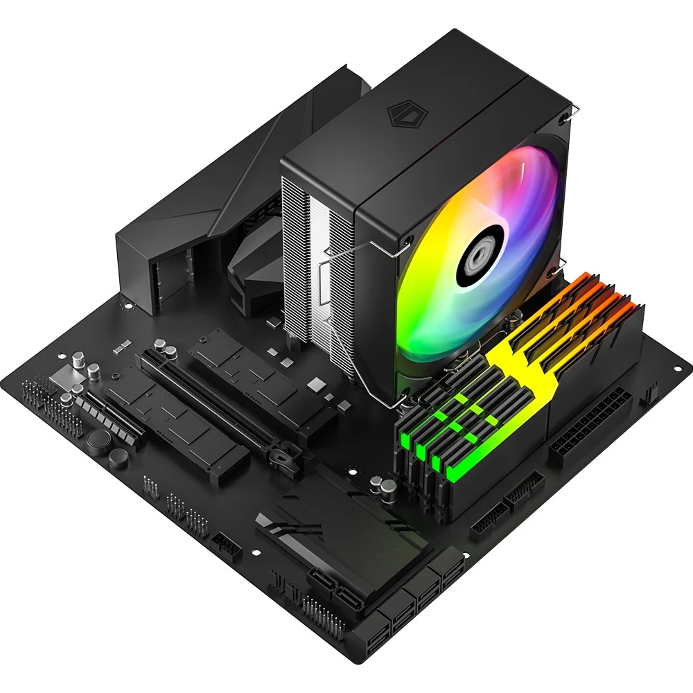 Кулер процесорний ID-Cooling SE-214-XT V2 ARGB (UA) Тип: кулер; Максимальний рівень