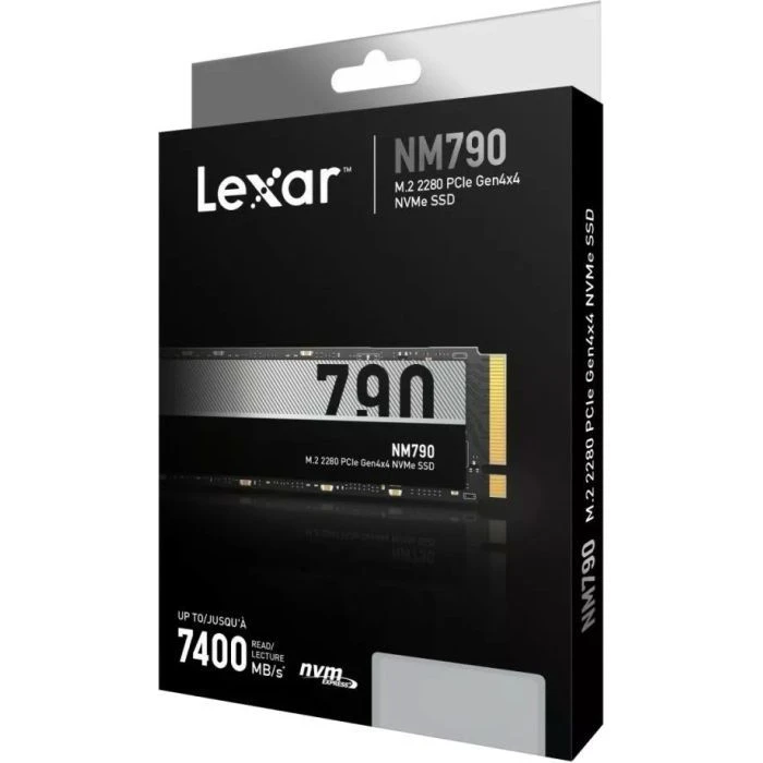 M.2 2280 1TB NM790 Lexar (LNM790X001T-RNNNG) (UA) Тип накопителя: внутренний;