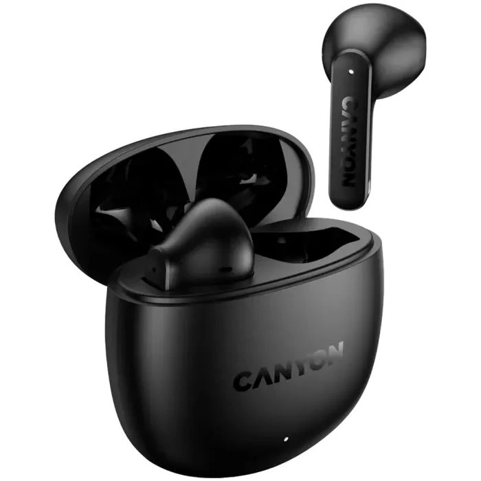 Навушники Canyon OnGo 13 TWS Black (CNS-TWS13B) (UA) Підключення: бездротове;
