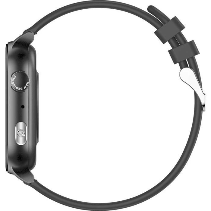 Смарт-часы Gelius GP-SW015 Amazwatch Light Black (2099901012722) (UA) Тип: универсальные; Форма часов: