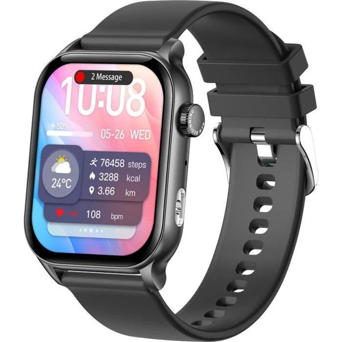 Смарт-годинники Gelius GP-SW015 Amazwatch Light Black (2099901012722) (UA)