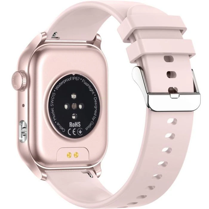 Смарт-часы Gelius GP-SW015 Amazwatch Light Pink (2099901012739) (UA)