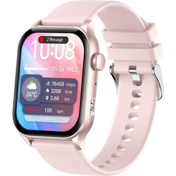 Смарт-часы Gelius GP-SW015 Amazwatch Light Pink (2099901012739) (UA)