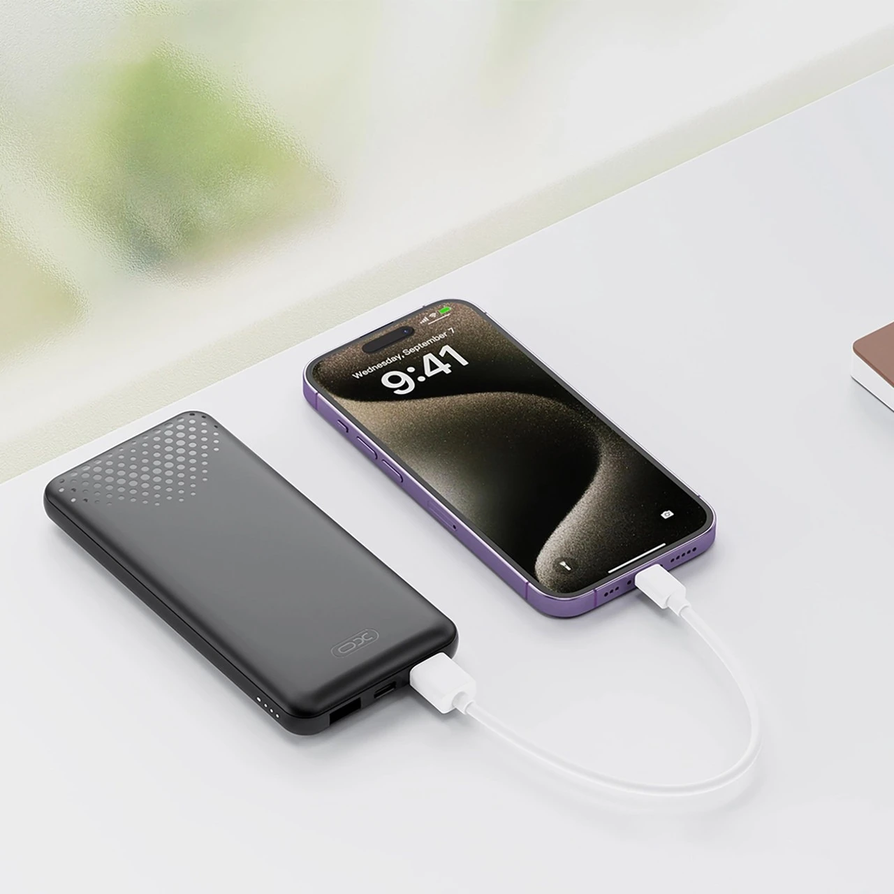 XO PB312 10000mAh 10W Black (UA)