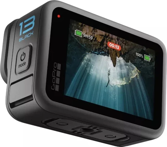 GoPro HERO13 Black + Enduro + Head Strap + Handler Floating (CHDRB-131-RW) Full HD (1080p) 1080 (9:16) @ 60/50/30/25 fps, 1080p (16:9) @240/200/120/100/60/50/30/25/24 fps