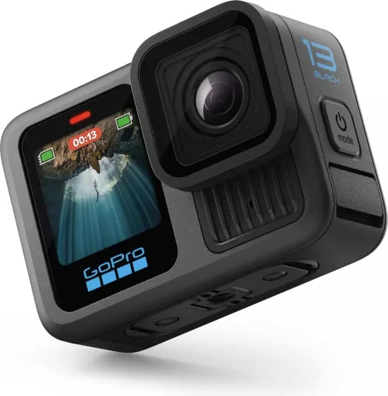 GoPro HERO13 Black + Enduro + Head Strap + Handler Floating (CHDRB-131-RW) Quad HD (2,7K) 2.7K (4:3) @120/100 fps, 2.7K (16:9) @240/200 fps