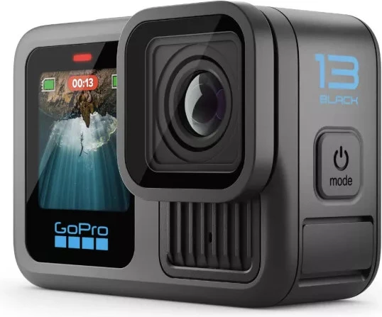 GoPro HERO13 Black + Enduro + Head Strap + Handler Floating (CHDRB-131-RW) 5,3K 5.3K (8:7) @30/25/24 fps, 5.3K (16:9) @60/50/30/25/24 fps