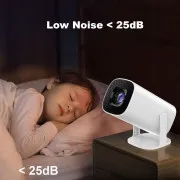 Проектор Projector Plus 3D Game P30 Max (4K / 10000 игр / AndroidTV / 2 джойстика / пульт ДУ / 32-150 / White)