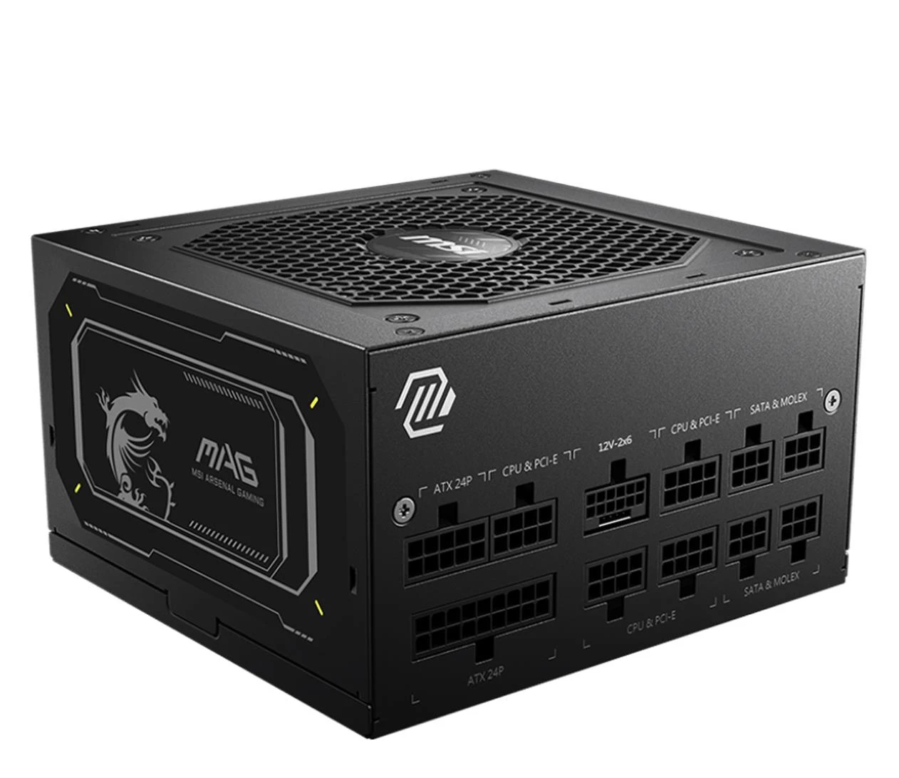 MSI A850GL II 850W 80 Plus Gold ATX 3.1 (306-7ZP8D11-CE0) EU Максимальная мощность, Вт: 850 Вт;