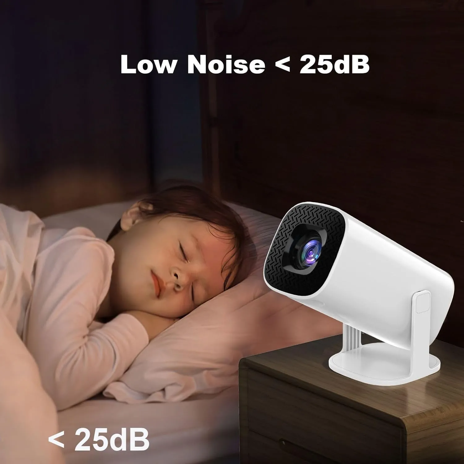 Проектор Projector Plus 3D Game P30 Max (4K / 10000 игр / AndroidTV / 2 джойстика / пульт ДУ / 32-150 / White) Разрешение воспроизведения: 4K UHD