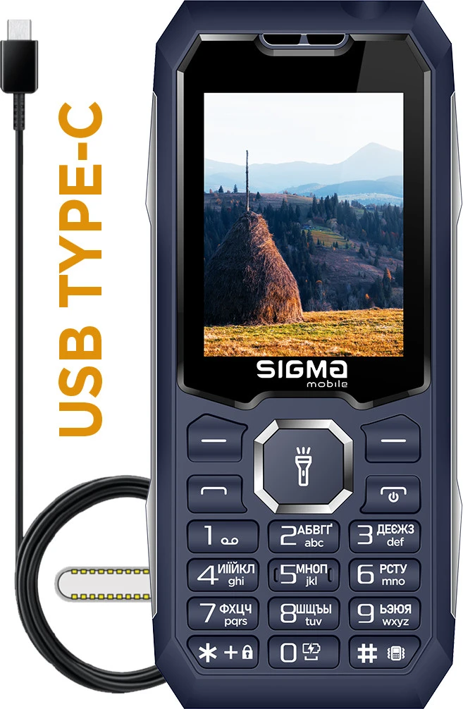 Sigma mobile X-style 341 BRO Blue (4827798368428) (UA) Бренд: Sigma Mobile; Лінійка: X-стиль 341