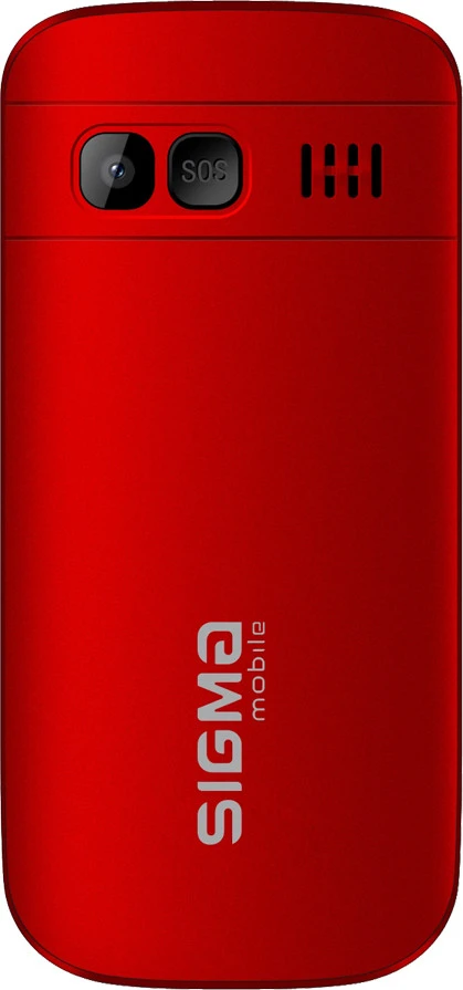 Sigma mobile Comfort 50 CF115 EASY Red (4827798585221) (UA) Бренд: Sigma Mobile; Лінійка: комфорт 50