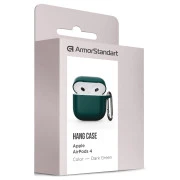 Armorsstandart Hang Case навушники для Apple AirPods 4 Dark Green (ARM81280) (UA)