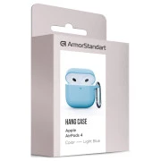 Armorsstandart Hang Case навушники для Apple AirPods 4 світло -блакит (ARM81283) (UA)