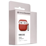 Armorsstandart Hang Case навушники для Apple AirPods 4 Скарлет (ARM81294) (UA)