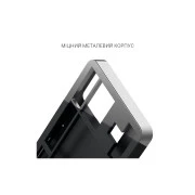 Dark Project ALU87 Bushido ABS RGB Mech G3MS Moonstone Black/White (DPKB_BUSHIDO_87_ANSI_UA) (UA)