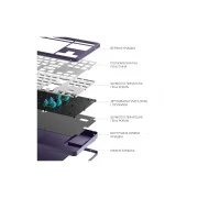 Dark Project ALU87 Celestial ABS RGB Mech G3MS Voidstone USB Violet (DPKB_VIOLET_87_ANSI_UA) (UA)