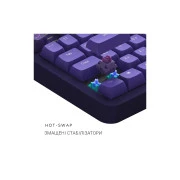 Dark Project ALU87 Celestial ABS RGB Mech G3MS Voidstone Violet (DPKB_CELESTIAL_87_ANSI_UA) (UA)