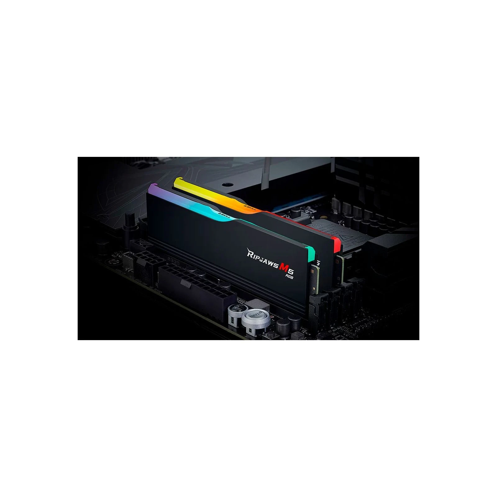 DDR5 64GB (2x32GB) 6000 MHz Ripjaws M5 RGB Matte Black G.Skill (F5-6000J3238G32GX2-RM5RK) (UA) Основні характеристики; Том