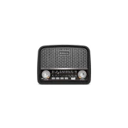 Real -EL X -520 Чорний портативний радіоприймач (UA)